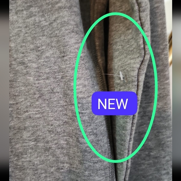 HOODIE GREY PINK Embroidered Lettering Color - Picture 6 of 6